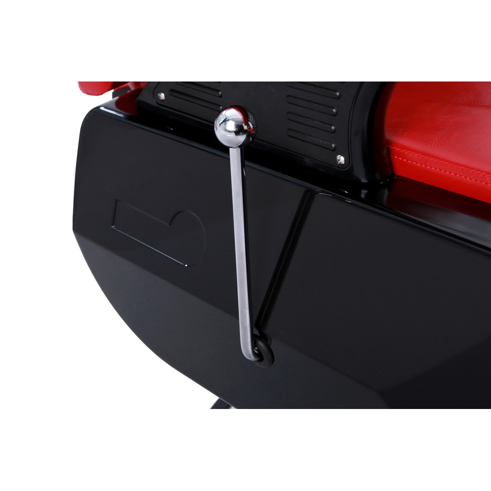 HZ8702CRD barber chair backrest detail